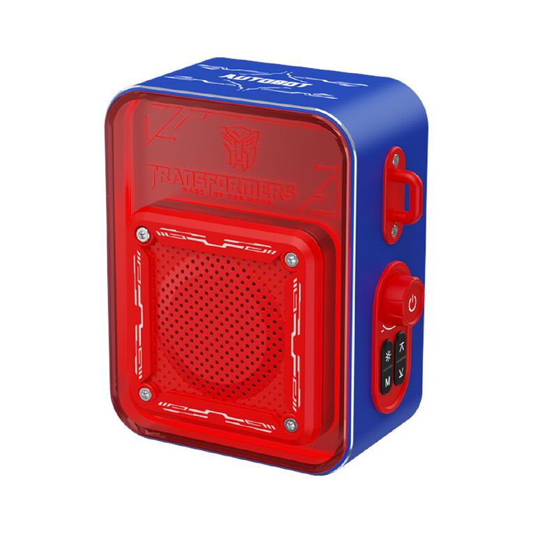 Transformers Bluetooth Speaker Optimus Prime TF-Y02BLU Blue, , hi-res