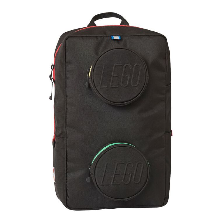 LEGO Brick Backpack Black 18L, , hi-res