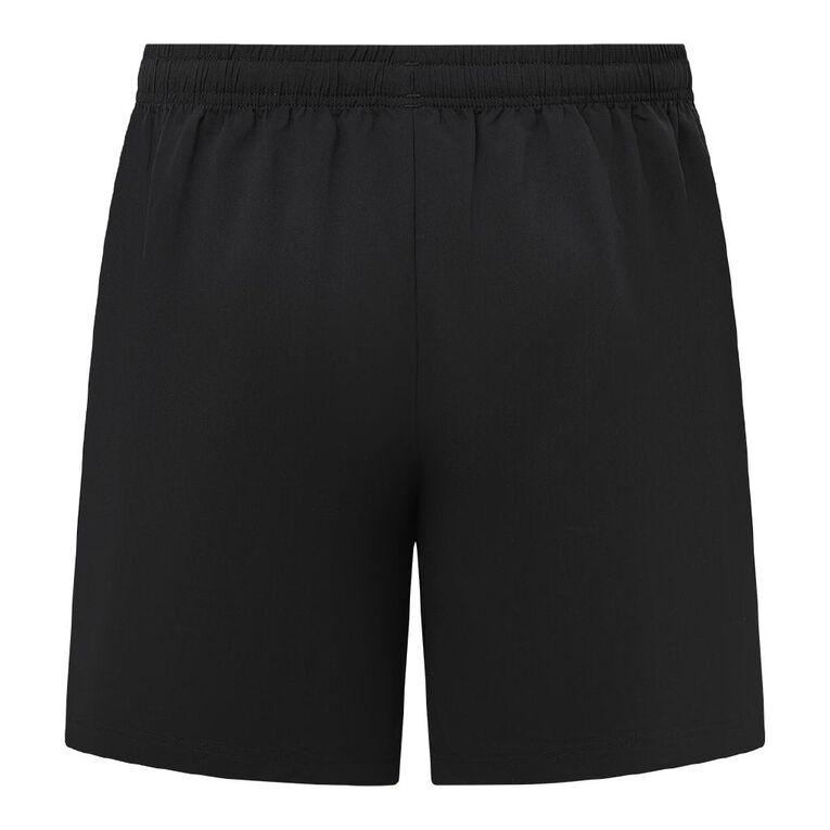 Active Intent Men's Stripe Detail Shorts, Black, hi-res