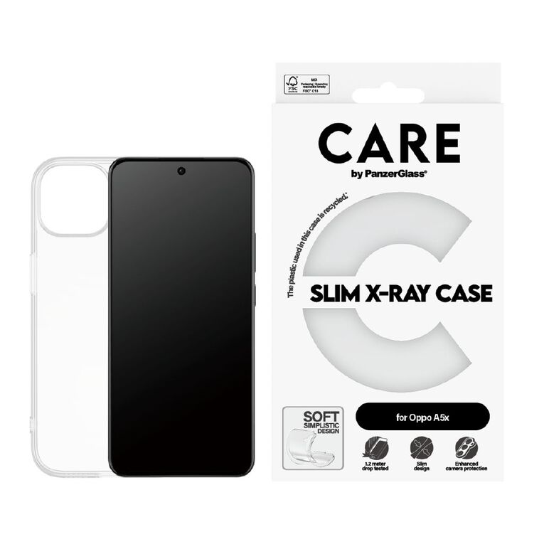 PanzerGlass CARE by Panzer Case For Oppo A5X Clear, , hi-res
