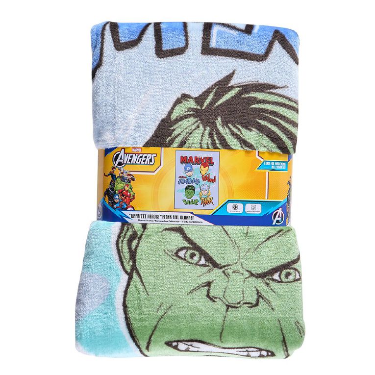 Marvel Mink Blanket King Single, , hi-res