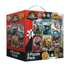 Jurassic World 6 Puzzle Pack