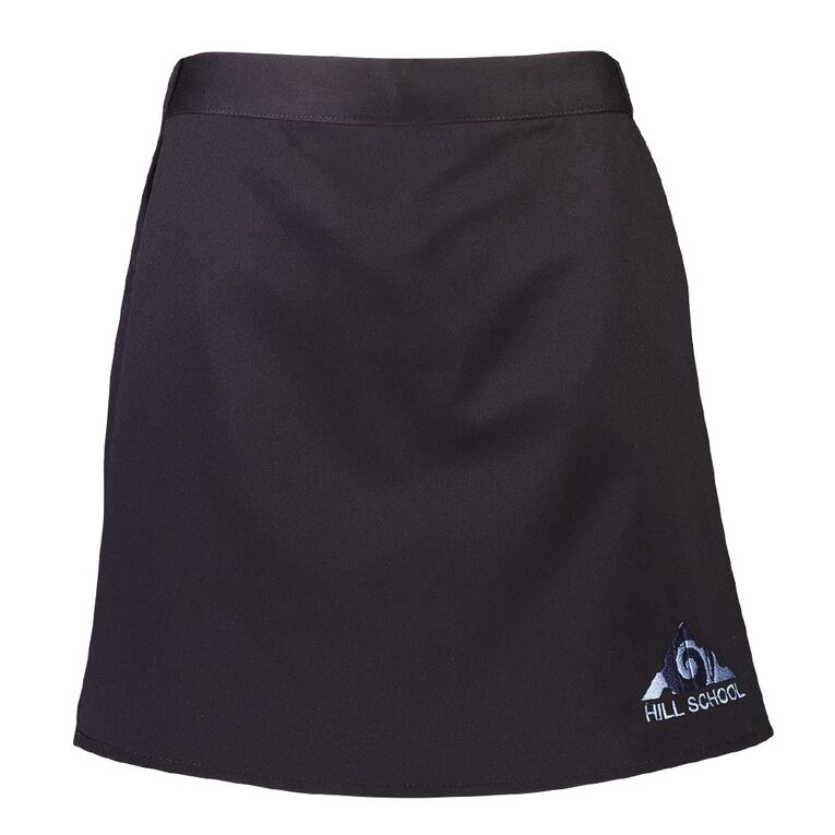 Schooltex Pukekohe Hill New Skort with Embroidery, Navy, hi-res