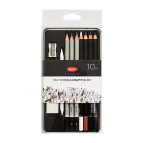 Jasart Sketching Draw Set 10 Piece