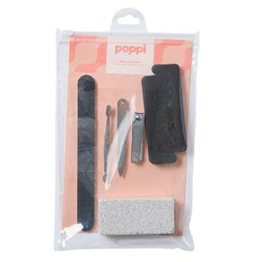 Poppi Nail Kit Black 6 Pack