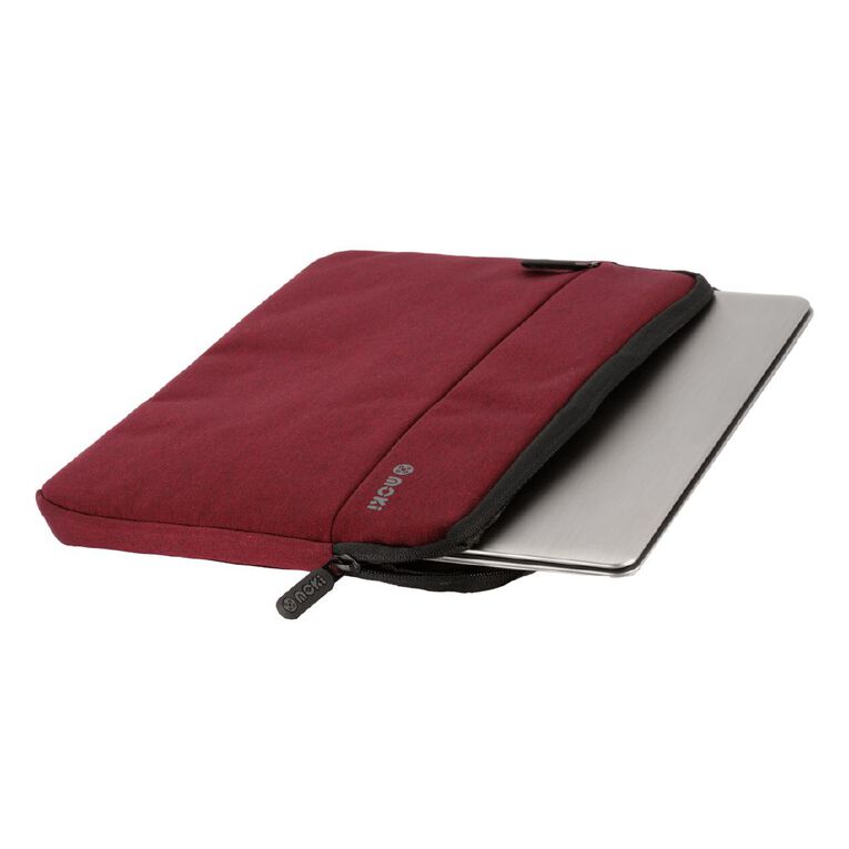 Moki Transporter 13.3 Inch Laptop Sleeve Burgundy, , hi-res
