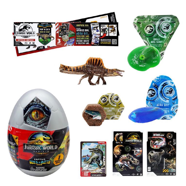 Jurassic World Rebirth Captivz Surprise Egg, , hi-res