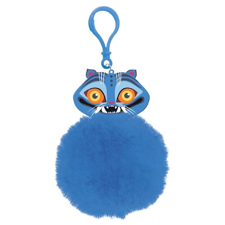 KPop Demon Hunters Derpy Pom Pom Keychain, , hi-res