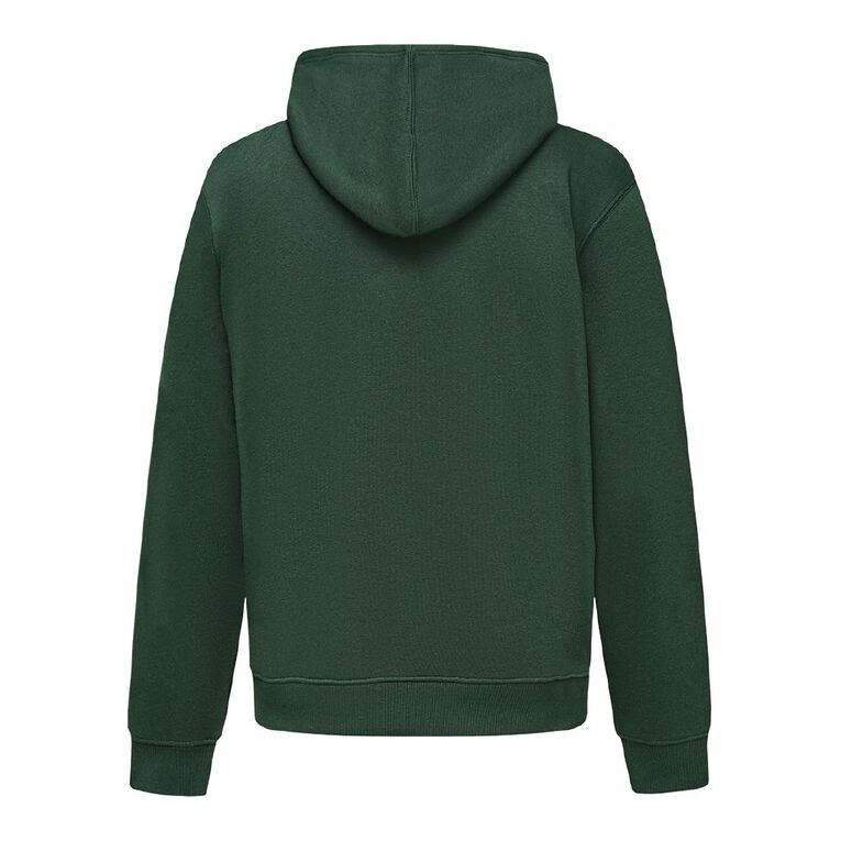 H&H Men's Plain Hoodie Sweatshirt, Green Dark, hi-res