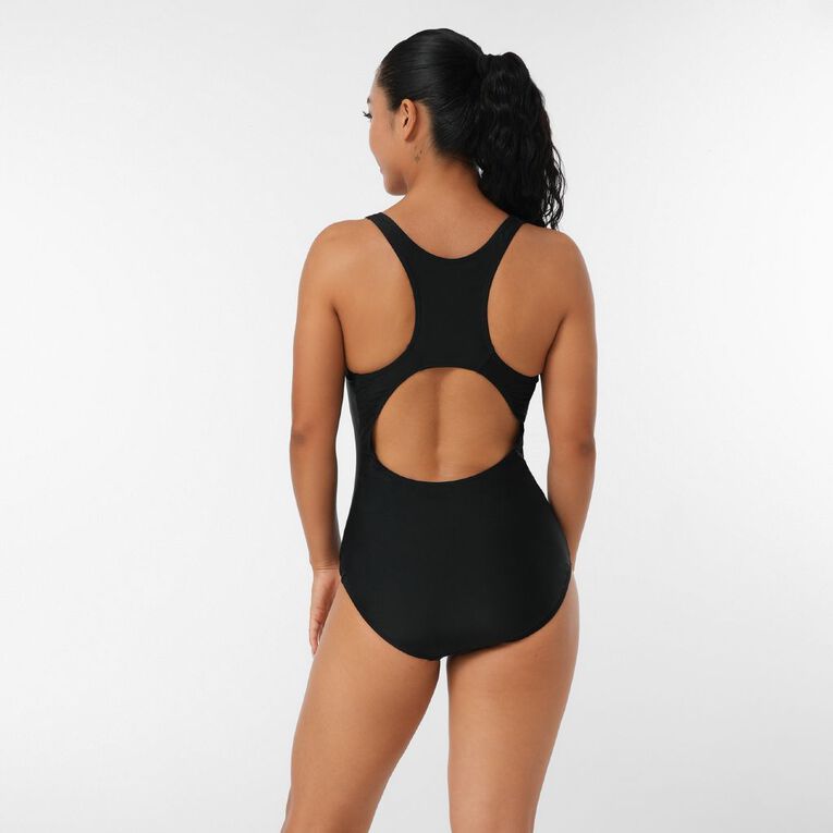 H&H Women's Sport Training Swimsuit, Black, hi-res