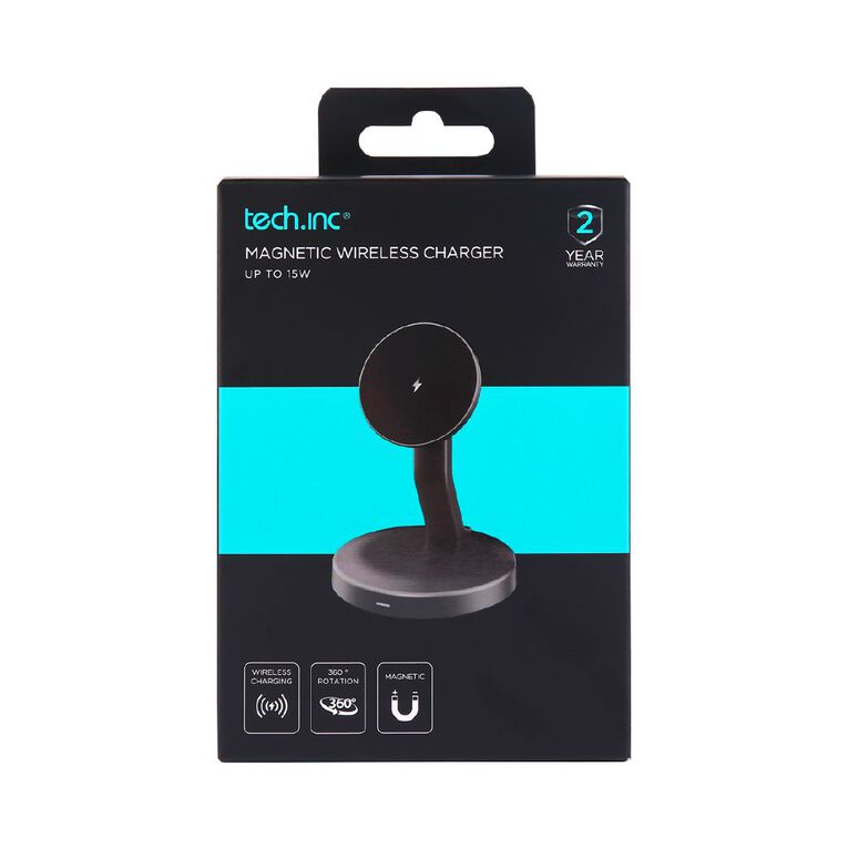 Tech.Inc 15w Magnetic Wireless Charger TIWS1083A, , hi-res