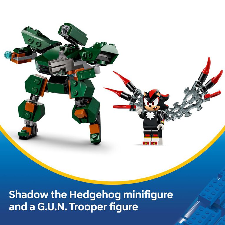 LEGO Sonic Shadow's Mech vs. G.U.N. Trooper 77120, , hi-res