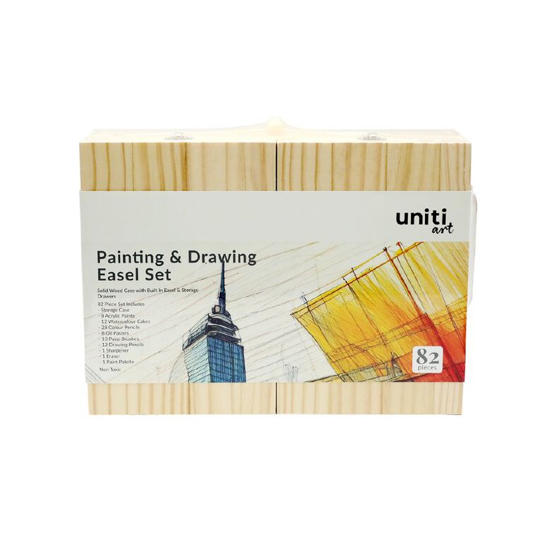 Uniti Painting and Drawing Easel Set, , hi-res