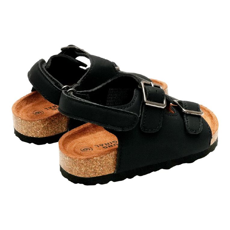 Young Original Junior Kids' Raffy Sandals, Black, hi-res