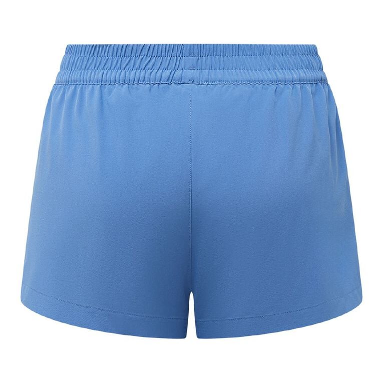 Active Intent Women's 2 in 1 Training Shorts, Blue Mid, hi-res