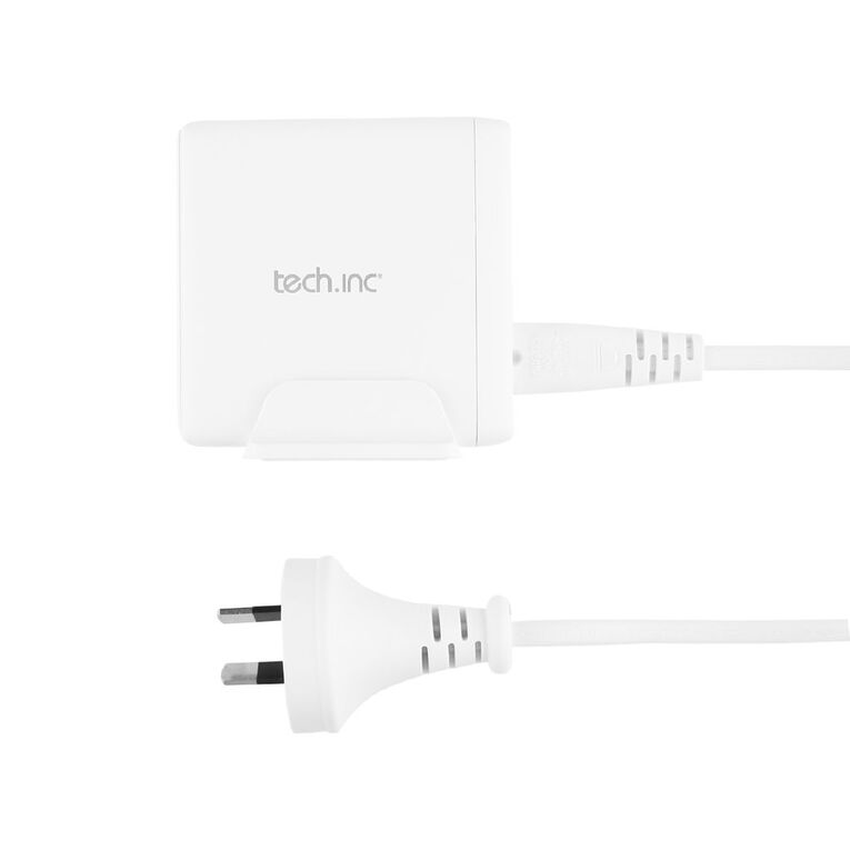 Tech.Inc 140W 3 Port USB C + USB A Gan Fast Charger TI054MB, , hi-res