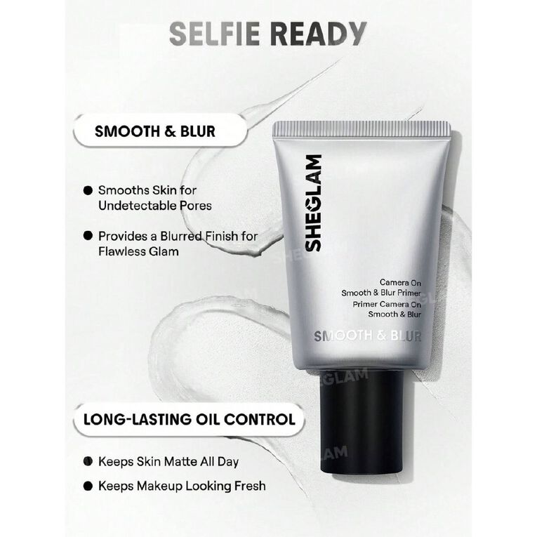 Sheglam Camera On Smooth & Blur Primer, , hi-res