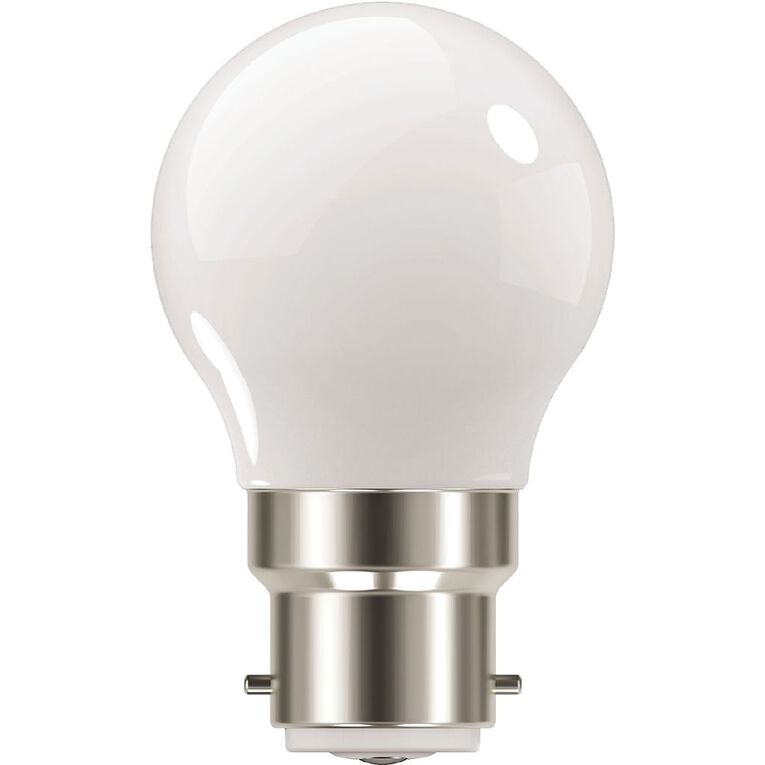 General Electric B22 LED Dimmable Lustre 4.8W Warm Light Bulb White, , hi-res