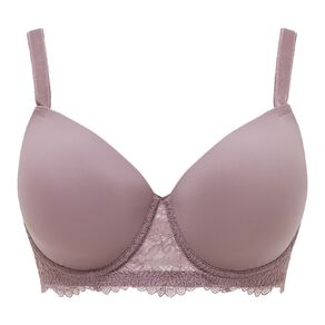 H&H Women's Side Lace Full Cup T-shirt Bra