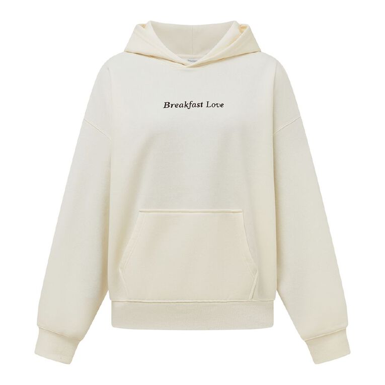 H&H Women's Lounge Hoodie, White, hi-res