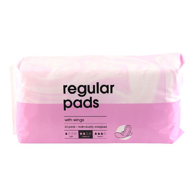 Regular Pads With Wings 20 Pack, , hi-res