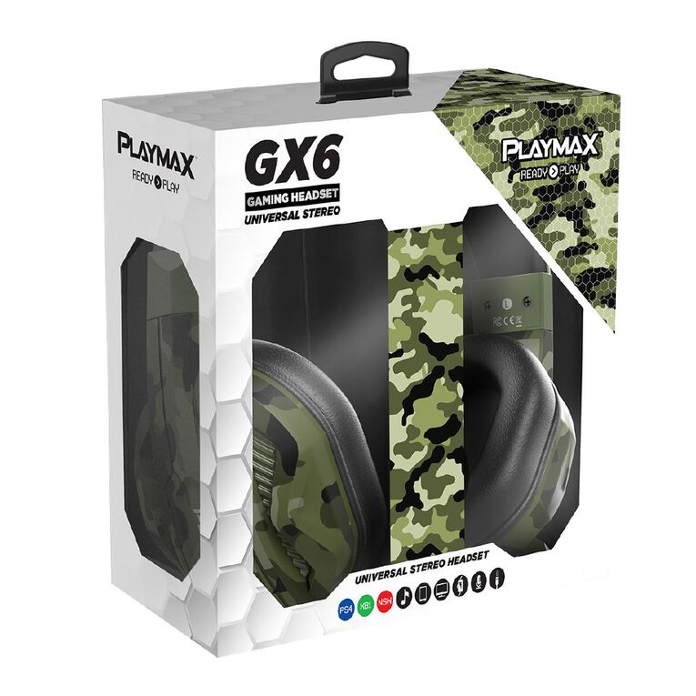 Playmax GX6 Universal Headset Jungle, , hi-res