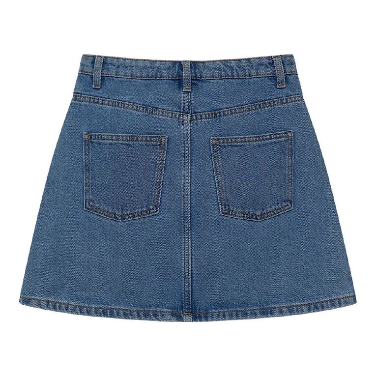 Young Original Denim Skirt, Denim Light, hi-res