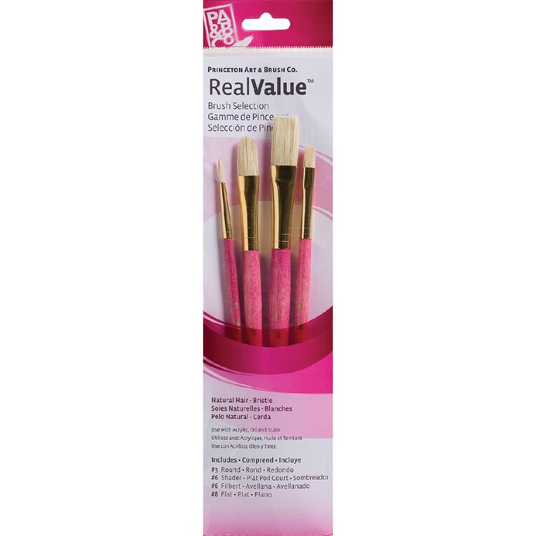 Princeton Brush Bristle Round 3 Shader 6, , hi-res