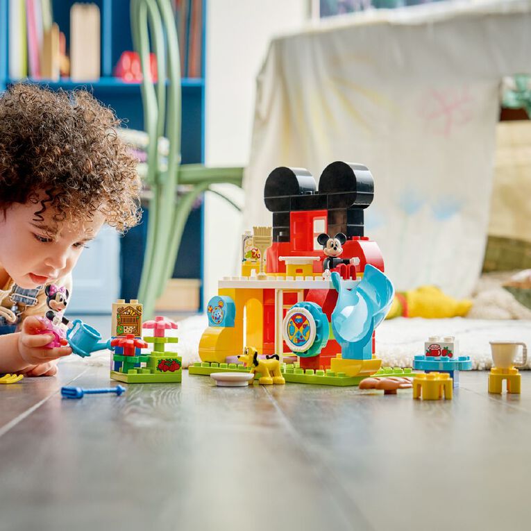 LEGO DUPLO Mickey Mouse Clubhouse with Minnie & Plu 10465, , hi-res