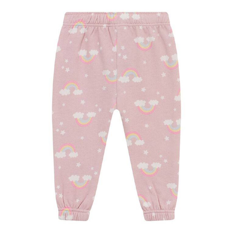 Young Original Toddler Girls' Print Trackpants, Purple Light, hi-res