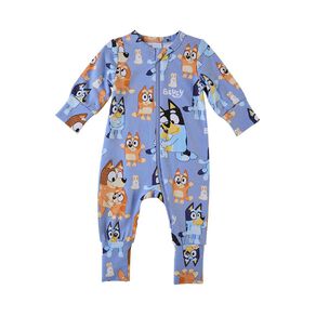 Bluey Babies' 2 Way Zip All-in-One
