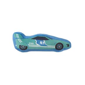Living & Co Kids Cushion Race Car Blue
