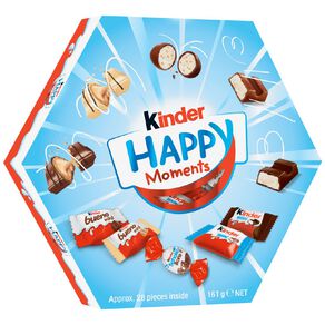 kinder happy moments mini chocolates box 161 g