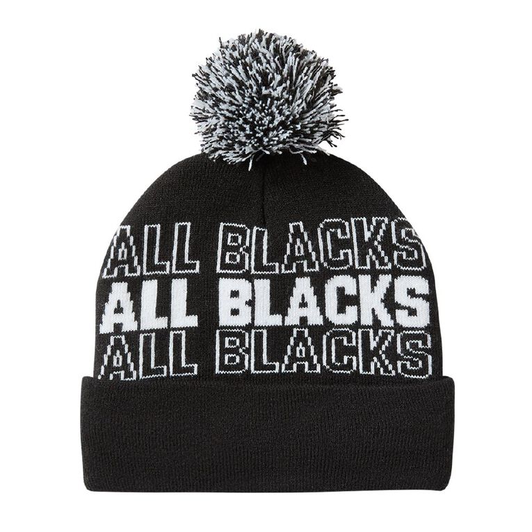 All Blacks Kids' Beanie, Black, hi-res