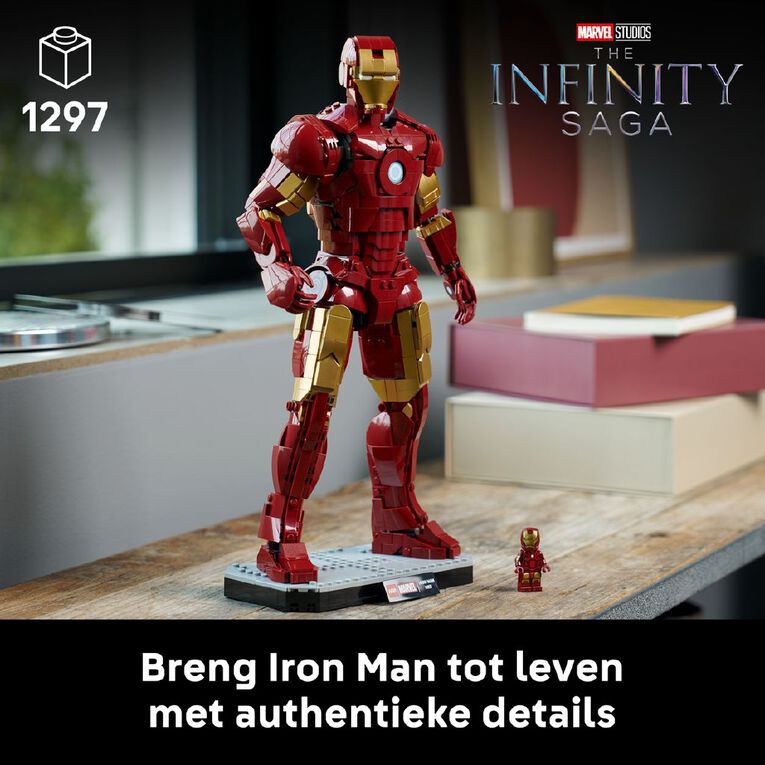 LEGO Marvel Super Heroes Iron Man Mark 3 Collectors Edition 76344, , hi-res
