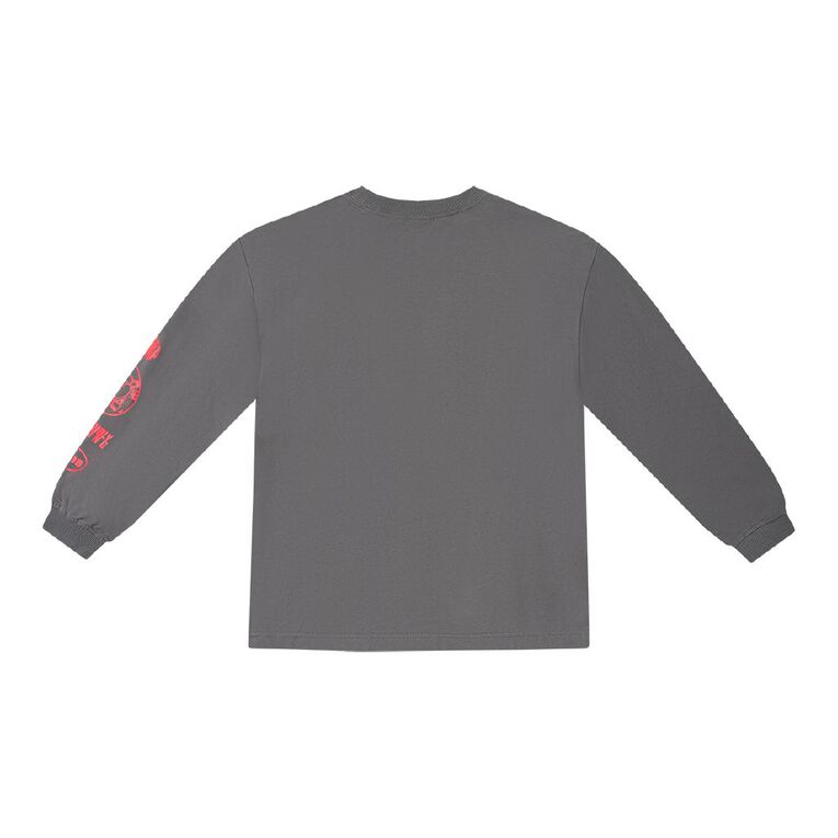 Marvel Red Hulk Long Sleeve Tee, Grey Dark, hi-res