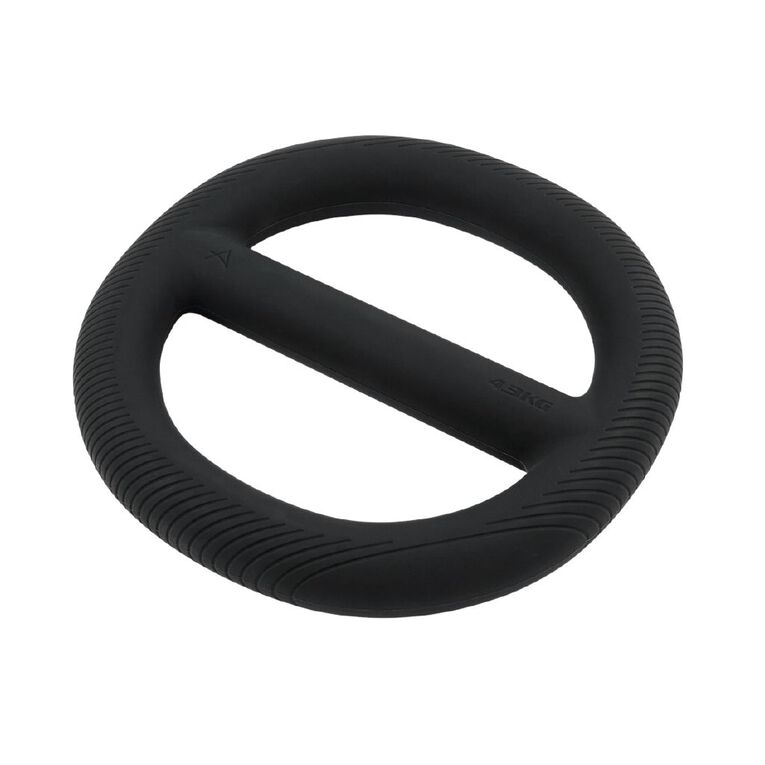 Active Intent Fitness Silicone Weight Ring 4.3kg Black, , hi-res