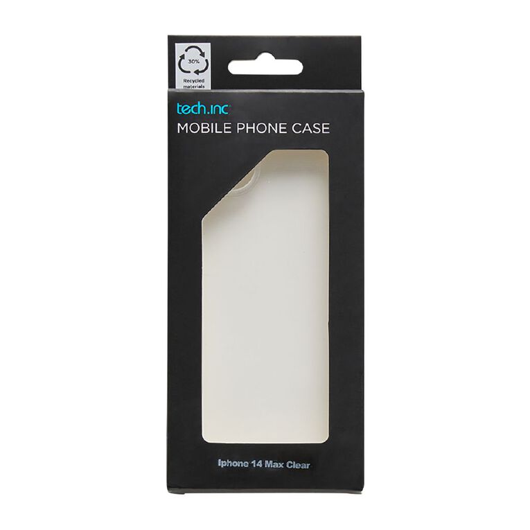 Tech.Inc iPhone 14 Max TPU Phone Case Clear, , hi-res