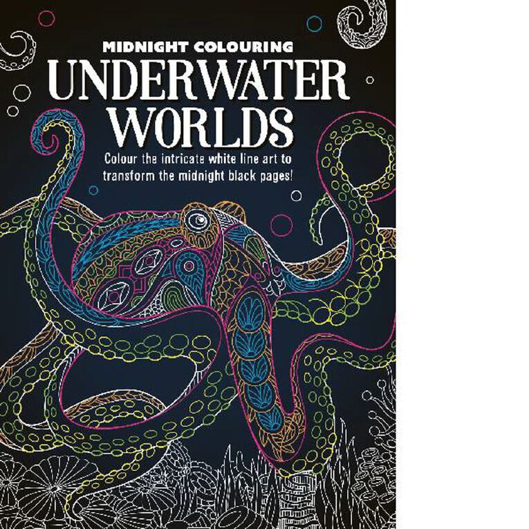 Midnight Colouring: Underwater Worlds, , hi-res