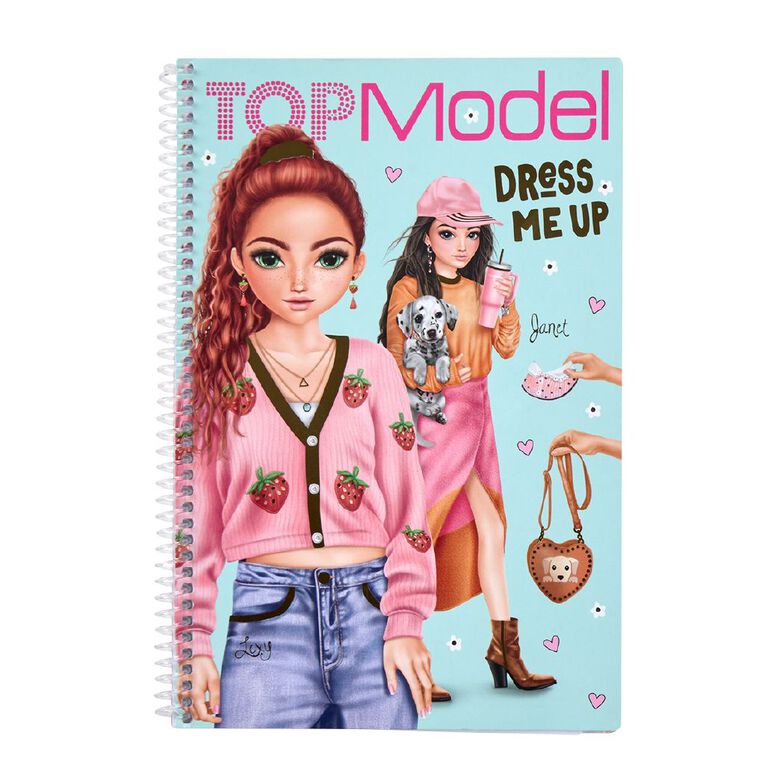 Artwrap Top Model Stickerbook Dress Me Up Multi-Coloured, , hi-res