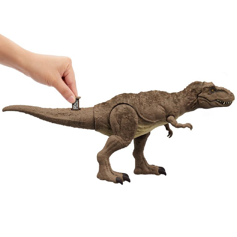 Jurassic World All Out Attack Feature T-Rex, , hi-res