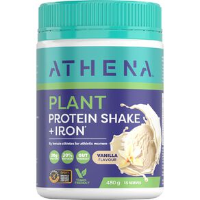 Athena Plant Protein Iron Vanilla 480g