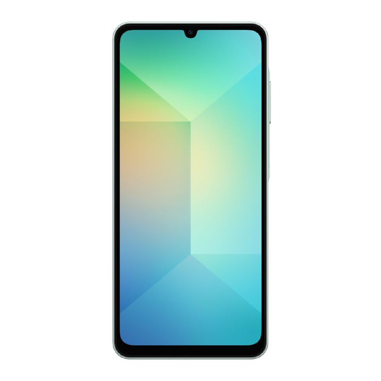 Samsung Galaxy A06 5G with Spark and Skinny Sim Light Green, , hi-res