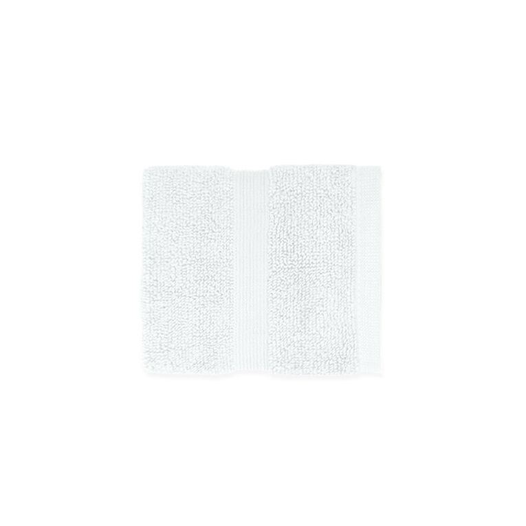 Living & Co Plush Plain Face Towel White, , hi-res