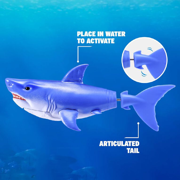 Zuru Robo Alive Water Activated Swimming Shark Series 1, , hi-res