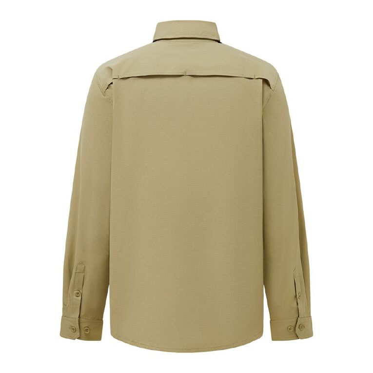 Back Country Men's Long Sleeve Lightweight Shirt, Brown Light, hi-res