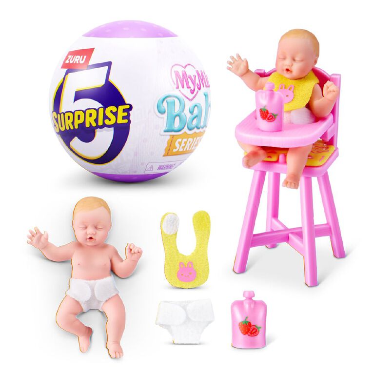 Zuru Surprise My Mini Baby Series Assorted Assorted The