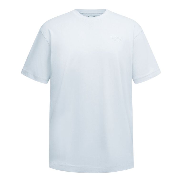 Garage Men's Longline Tee, Blue Light, hi-res