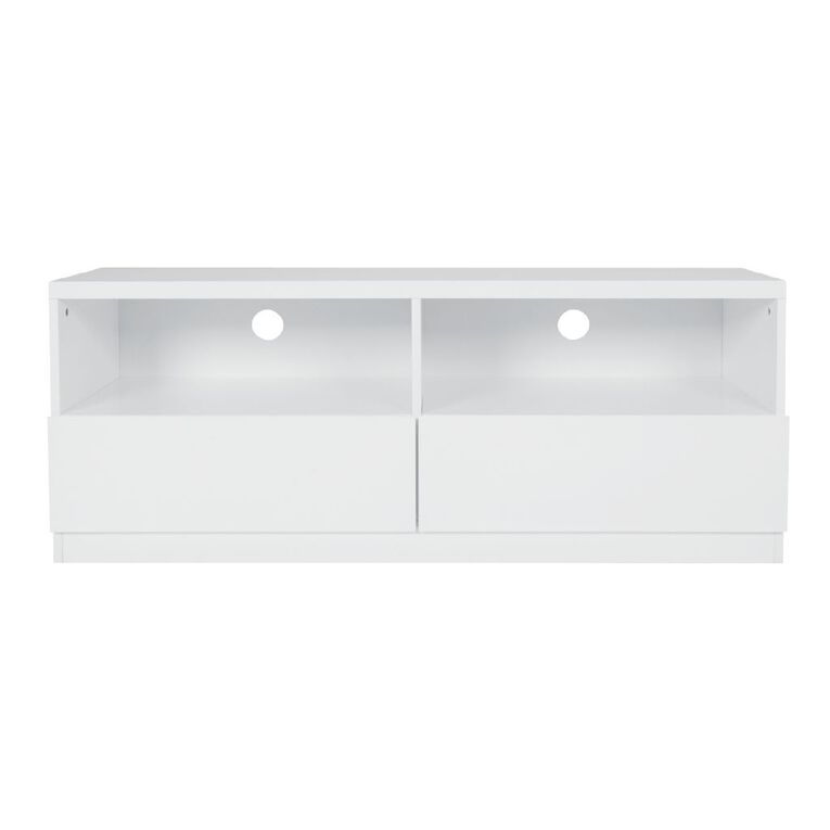 Living & Co Tahoe Entertainment Unit 120cm White White, , hi-res