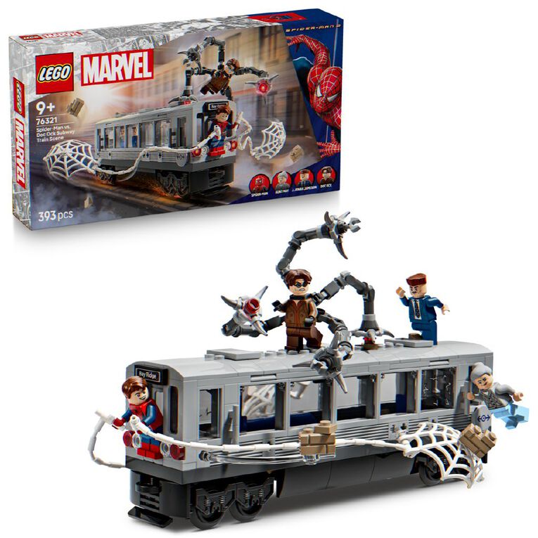 LEGO Marvel Super Heroes Spider-Man v Doc Ock Subway 76321, , hi-res